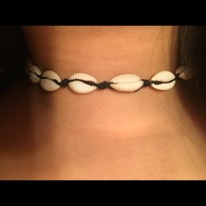 cowrie shell choker, anklet, or bracelet